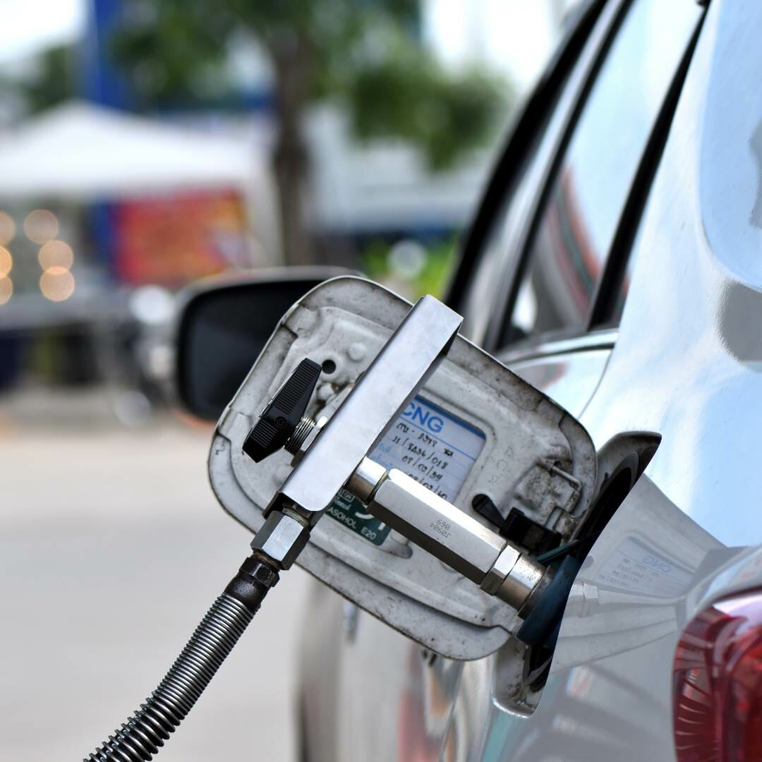 pumping gas