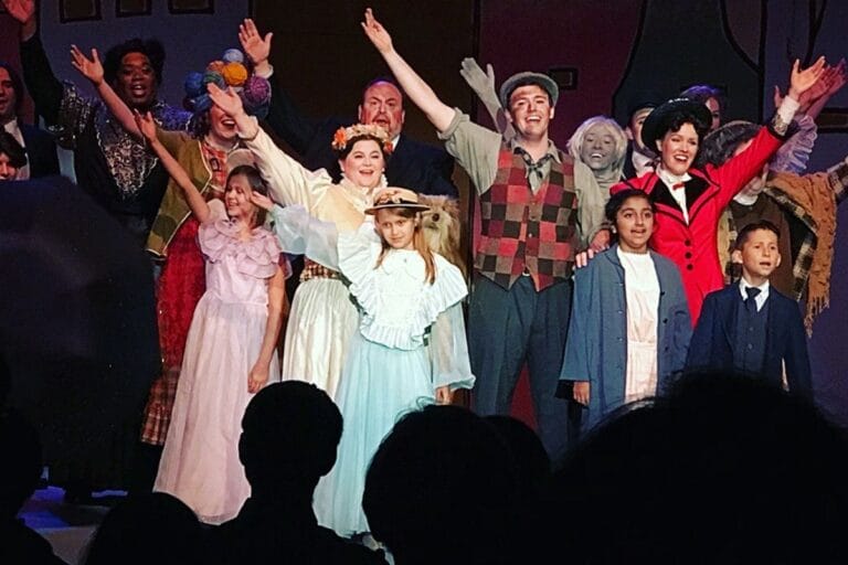 Cast of Mary Poppins Fair Oaks Theatre Festival