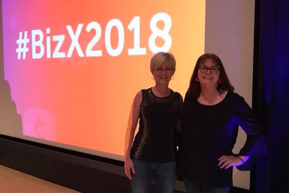 Chrysti on stage at BizX2018