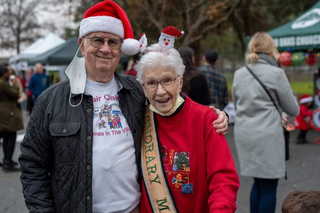 Warren McWilliams and Penny Howard Christmas in Fair Oaks 2022