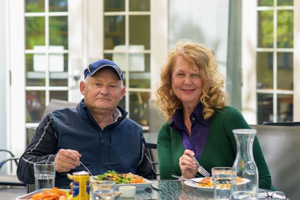 Nick Broad and Shea Smith at Meristem Fair Oaks