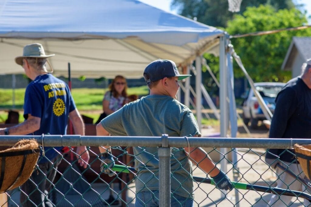 rotary club fair oaks infiniate friends garden